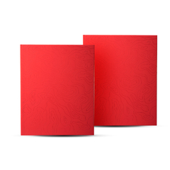 Cuaderno Cosido Tapa Dura Rojo 19X23cm