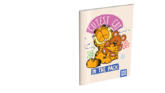 Cuaderno Abrochado Garfield