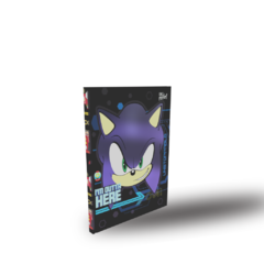 Cuaderno Cosido Tapa Dura Sonic