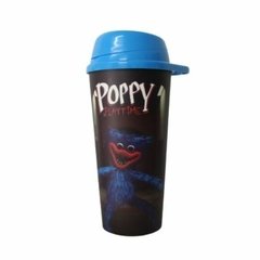 Vaso 18 oz con tapa pico móvil Poppy Playtime