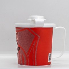 Taza con tapa tapón River - comprar online