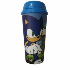 Vaso 18oz con tapa móvil Sonic