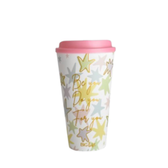 Vaso jarro mug con tapa Pastel - comprar online