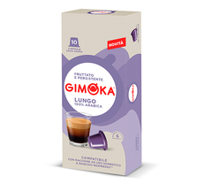 Cápsulas de Café Gimoka Lungo 100% Arabica 10 Cápsulas