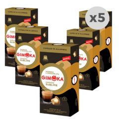 Cápsulas de Café Gimoka Sublime Aluminio 10 Cápsulas x5