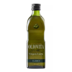 Aceite de Oliva Oliovita Clásico Botella de Vidrio 500ml