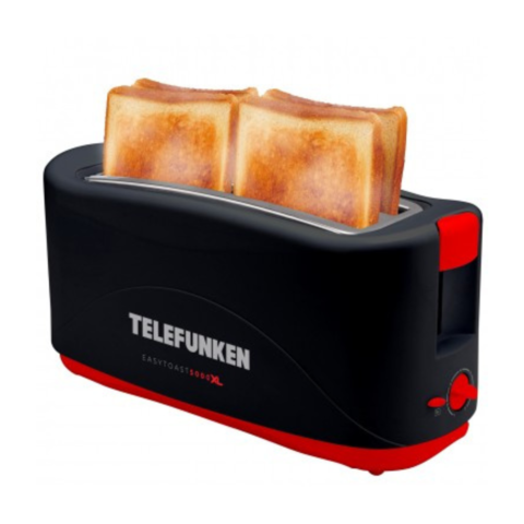 Tostadora Eléctrica Telefunken Easytoast 5000 XL 4 Ranuras 1600W