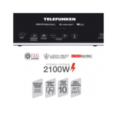 Anafe Eléctrico Telefunken AI9000 por Inducción 2100W en internet