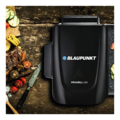 Parrilla Eléctrica + Pressgrill Blaupunkt Progrill-200 2 en 1 2200W - HogarStore