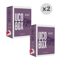 Vino Santa Julia Uco Box Malbec 3lts x 2