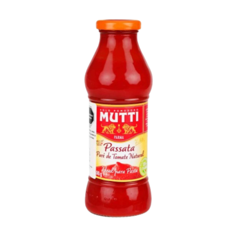 Puré de Tomate Natural Mutti Passata 400g Italia