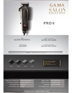 Cortadora de pelo gama pro 9 sale