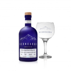 Gin Aconcagua Gift Box Blue 750ml + Copón - comprar online
