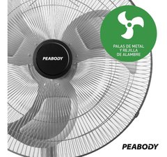 Imagen de Ventilador De Pie Peabody Pe-vp250 3 Velocidades, 130 W