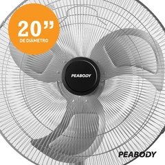 Ventilador De Pie Peabody Pe-vp250 3 Velocidades, 130 W - comprar online