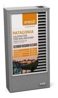 Calefactor Emege Patagonia 9019tb 1900 Kcal Tiro Balanceado