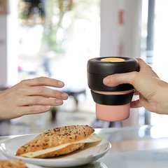 Taza Lékué Hermética Para Llevar Silicona - HogarStore