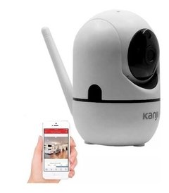 Camara Kanji Kj-camip1mx1 IPS 1 Antena Wifi Motorizada Seguridad - comprar online