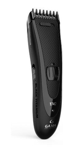 Corta Pelo Ga.ma T742 Black Titanium Entresacado - comprar online