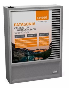 Calefactor Emege Patagonia 9050tb 5000 Kcal Tiro Balanceado