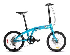 Bicicleta Top Mega Angelia Sport Plegable Aluminio 8 Vel - HogarStore