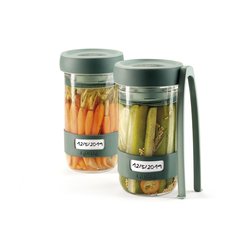 Kit Pickles Frasco Hermético Contenedor Alimentos Lékué - comprar online