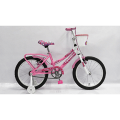 Bicicleta Tomaselli Lady Rod 16 Nena C/ Canastito Y Rueditas - comprar online