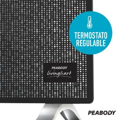 Vitroconvector Peabody Pe-vc10 500/1000w Vidrio Templado - comprar online