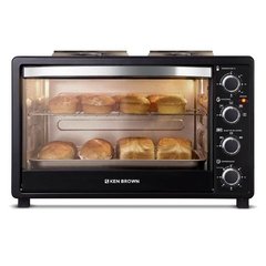 Horno eléctrico Ken Brown KB-4332 doble anafe 1600w 43L