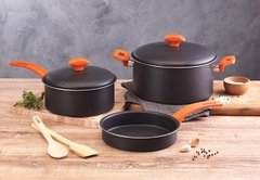 Bateria De Cocina Set De Ollas Marmicoc Trend 5 Pz Teflon