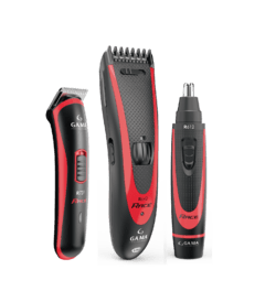 Kit Corta Pelo+Nose Trimmer+ Corta Barba Gama RACE R649 Cord Cordless