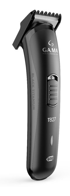 Trimmer Con Usb Ga.ma T827 Black Titanium - comprar online