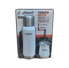 Imagen de Kit Termo 1.l+ Mate A/inox 24hs Pico Cebador Frio/calor