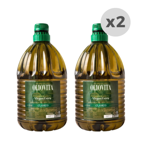 Aceite de Oliva Extra Virgen Oliovita Bidón 5lts x 2 unidades