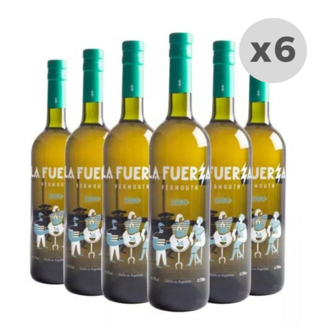 Vermouth La Fuerza Blanco Aperitivo x 6 unidades