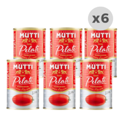 Tomates Pelados Mutti 400g 100% Italianos x 6 unidades