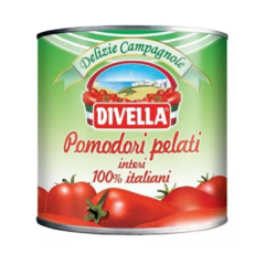 Tomates Pelados Divella Enteros 2500gr Itallia