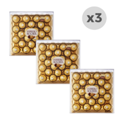 Bombón Ferrero Rocher Caja de 24 unidades x 3
