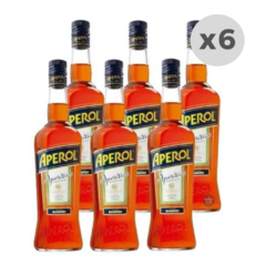 Aperitivo Aperol 750ml x 6 unidades