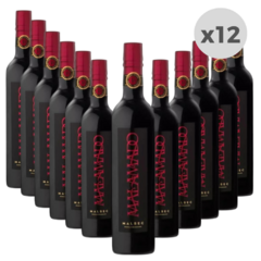 Vino Malamado Malbec Familia Zuccardi Botella 500ml x 12 unidades