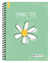 CUADERNO A4 FLOWERS