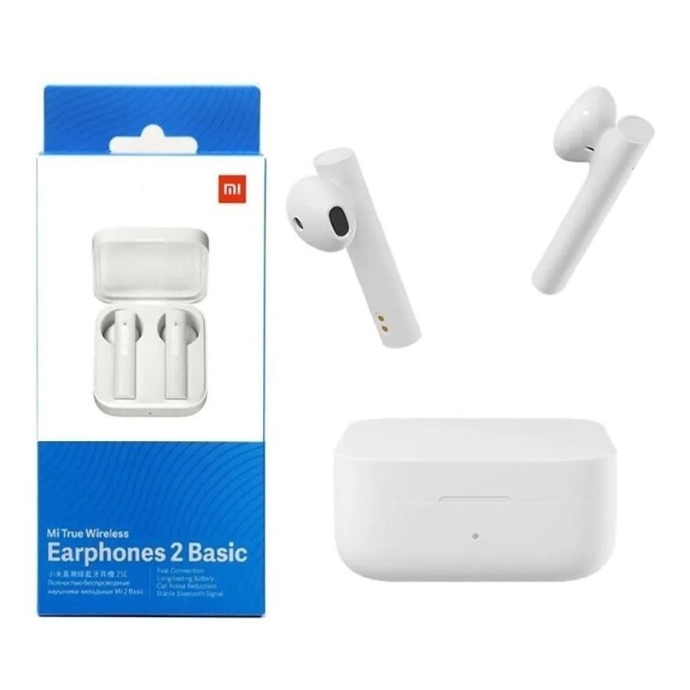 Auriculares bluetooth true wireless xiaomi mi true wireless earphones 2 basic sale