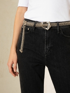 JEANS JUSTIN BLACK CHAIN JAZMIN CHEBAR en internet