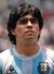Banner Diego Maradona Argentina · 120x80 cms en internet