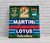 Cartel Carlos Reutemann Formula 1 · 30x30 cm - tienda online