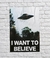 Banner X Files · I Want to Believe · 120x80 cms - comprar online