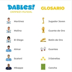DABLES Campeón Mundial - tienda online