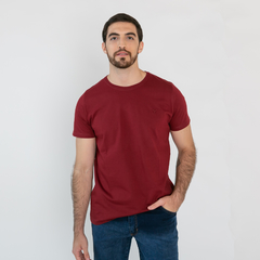 Remera Mónaco Bordó - comprar online