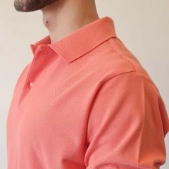 Polo piqué Coral M/C