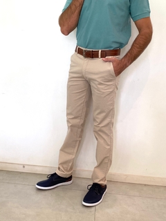 Pantalón chino Tijuana beige claro - MONTALBANO